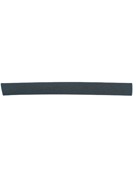 Top Down View of a Black 7/8 Inch High Temperature Exhaust Header Sleeve.