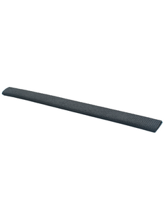 Front Right View of a Black 7/8 Inch High Temperature Exhaust Header Sleeve.