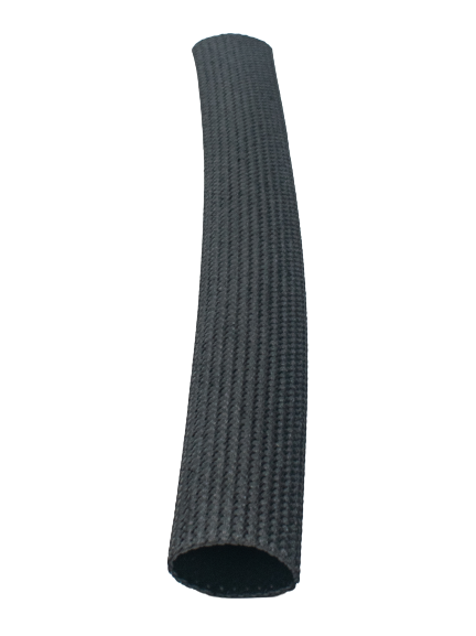 Black 7/8 Inch High Temperature Exhaust Header Sleeve.