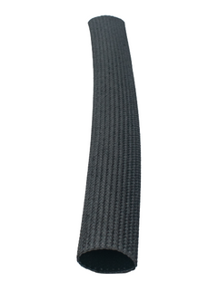 Black 7/8 Inch High Temperature Exhaust Header Sleeve.