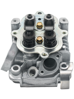 High Front View of an LO206 Cylinder Head Assembly.