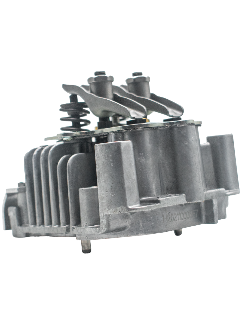 Back Left View of an LO206 Cylinder Head Assembly.