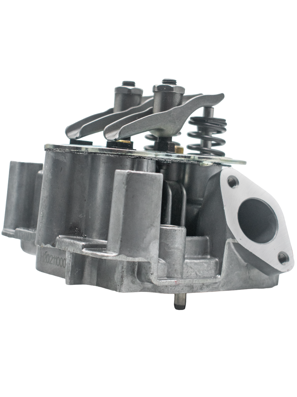 Back Right View of an LO206 Cylinder Head Assembly.