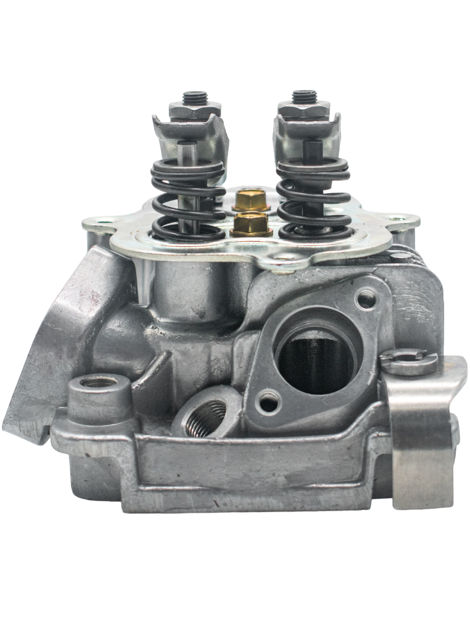 Front View of an LO206 Cylinder Head Assembly.