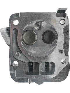 Bottom View of an LO206 Cylinder Head Assembly.