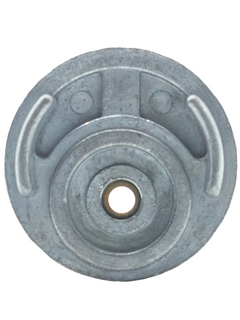 Bottom View of an LO206 Throttle Cable Top Cap with No Gasket Attached.