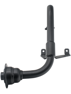 Low Front View of a Briggs & Stratton World Formula Exhaust Manifold.