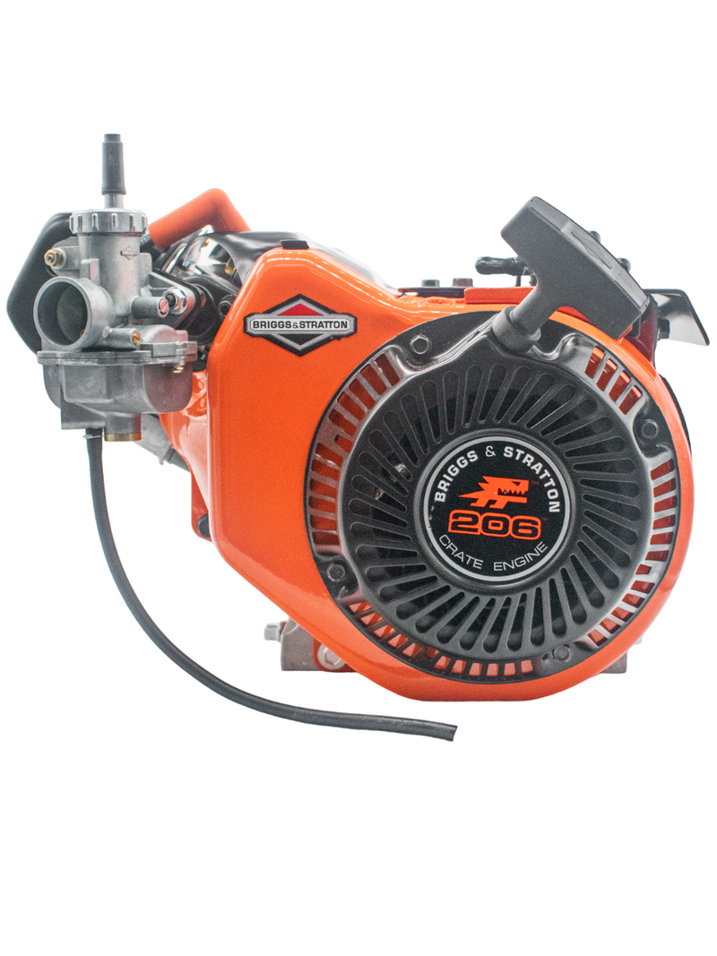 Right Side of a Box Stock Briggs & Stratton LO206 Engine.