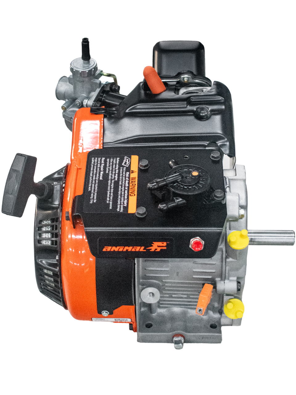 High View of the Front of a Box Stock Briggs & Stratton LO206 Engine.