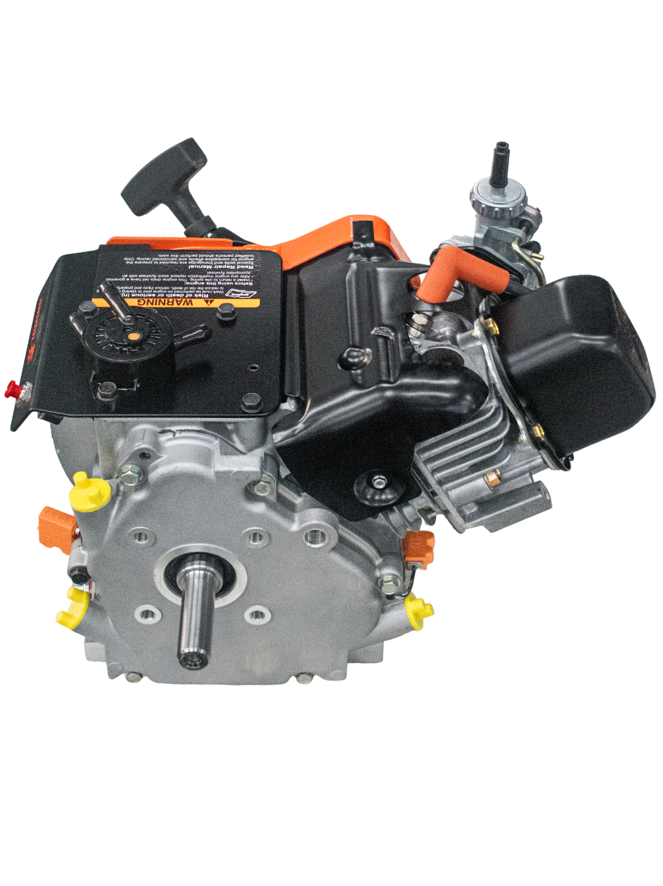 High View of the Left Side of a Box Stock Briggs & Stratton LO206 Engine.