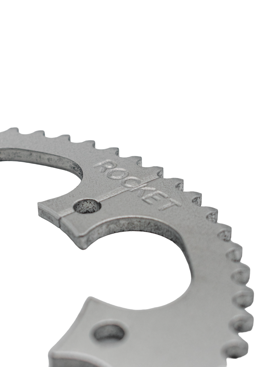 Teeth View of a 57 Tooth Rocket Sprocket Mini Twist #219 Sprocket.