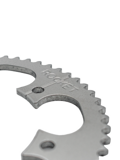 Teeth View of a 57 Tooth Rocket Sprocket Mini Twist #219 Sprocket.