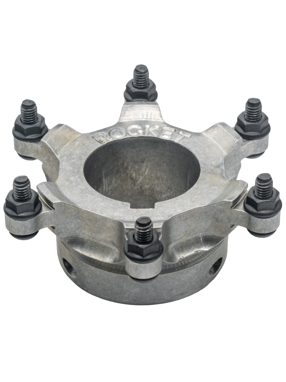 Front View of an Accelerator Rocket Sprocket 40mm Mini Sprocket Hub.