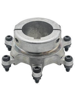 Back View of an Upside Down Accelerator Rocket Sprocket 40mm Mini Sprocket Hub.