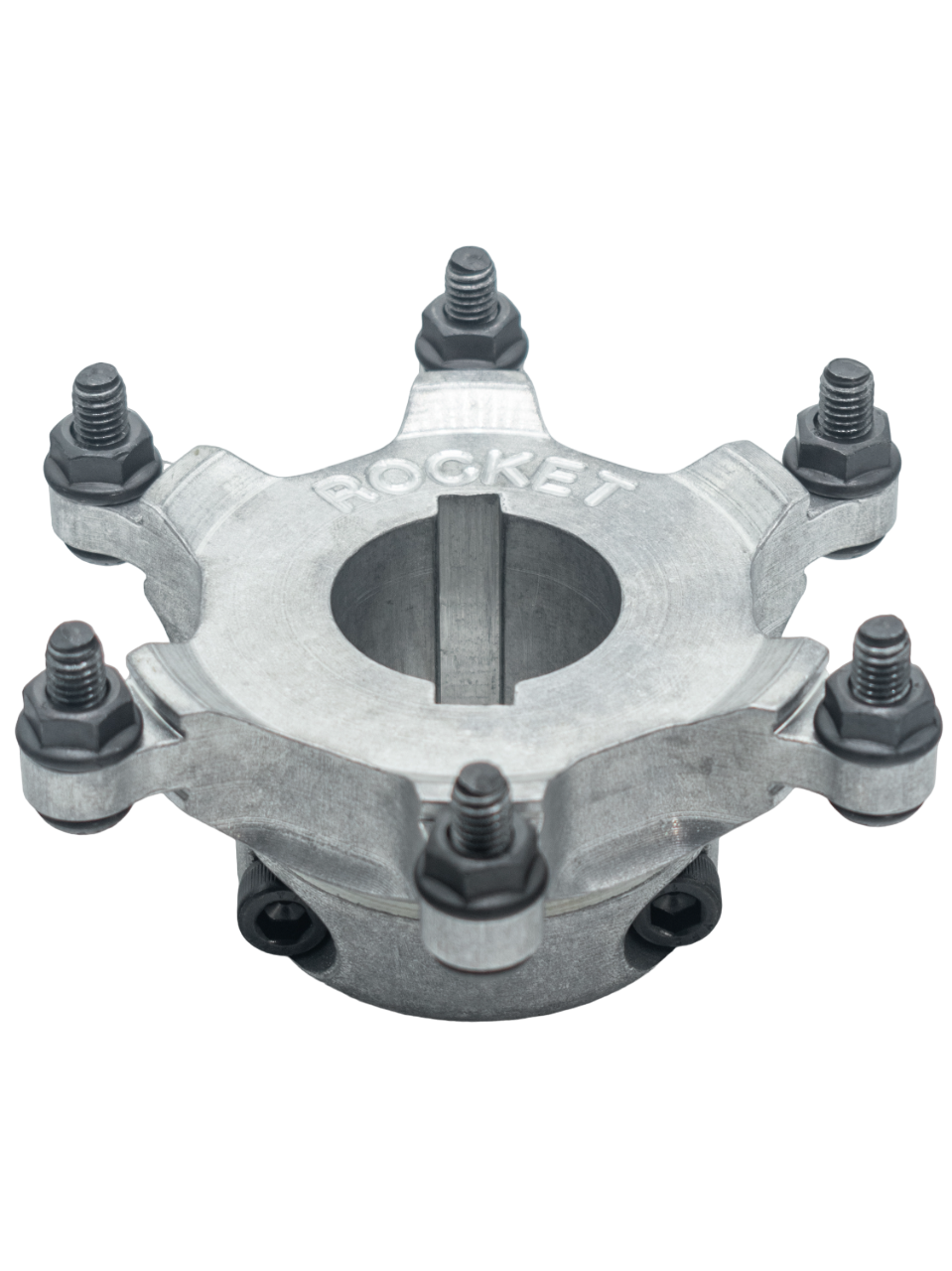 Front View of an Accelerator Rocket Sprocket 30mm Mini Sprocket Hub.