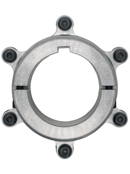Top of an Accelerator Rocket Sprocket 50mm Mini Sprocket Hub.