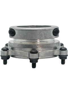 Front of an Upside Down Accelerator Rocket Sprocket 50mm Mini Sprocket Hub.