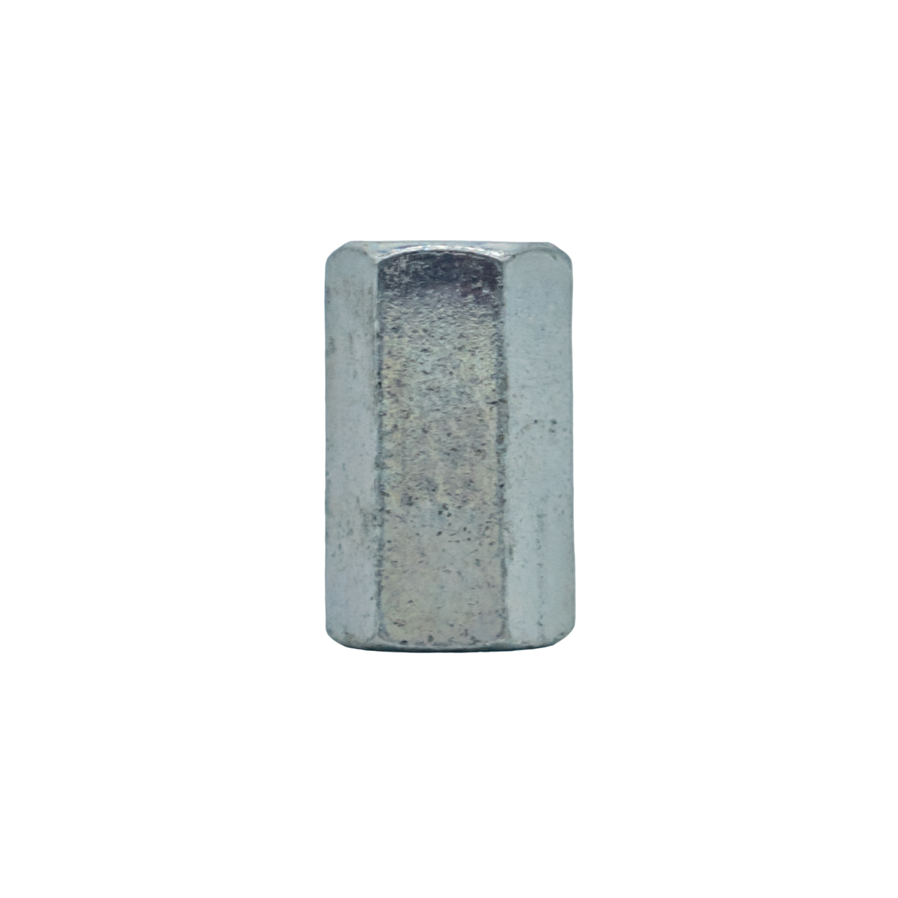 Front of an LO206 Exhaust Nut M6x1.0.