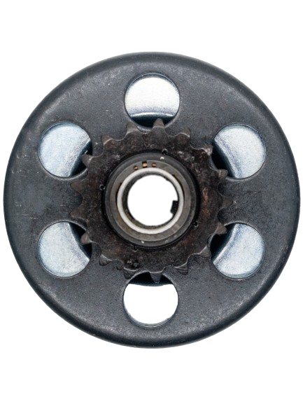 Top of a Maxtorque Kid Kart 17 Tooth #35 Clutch.