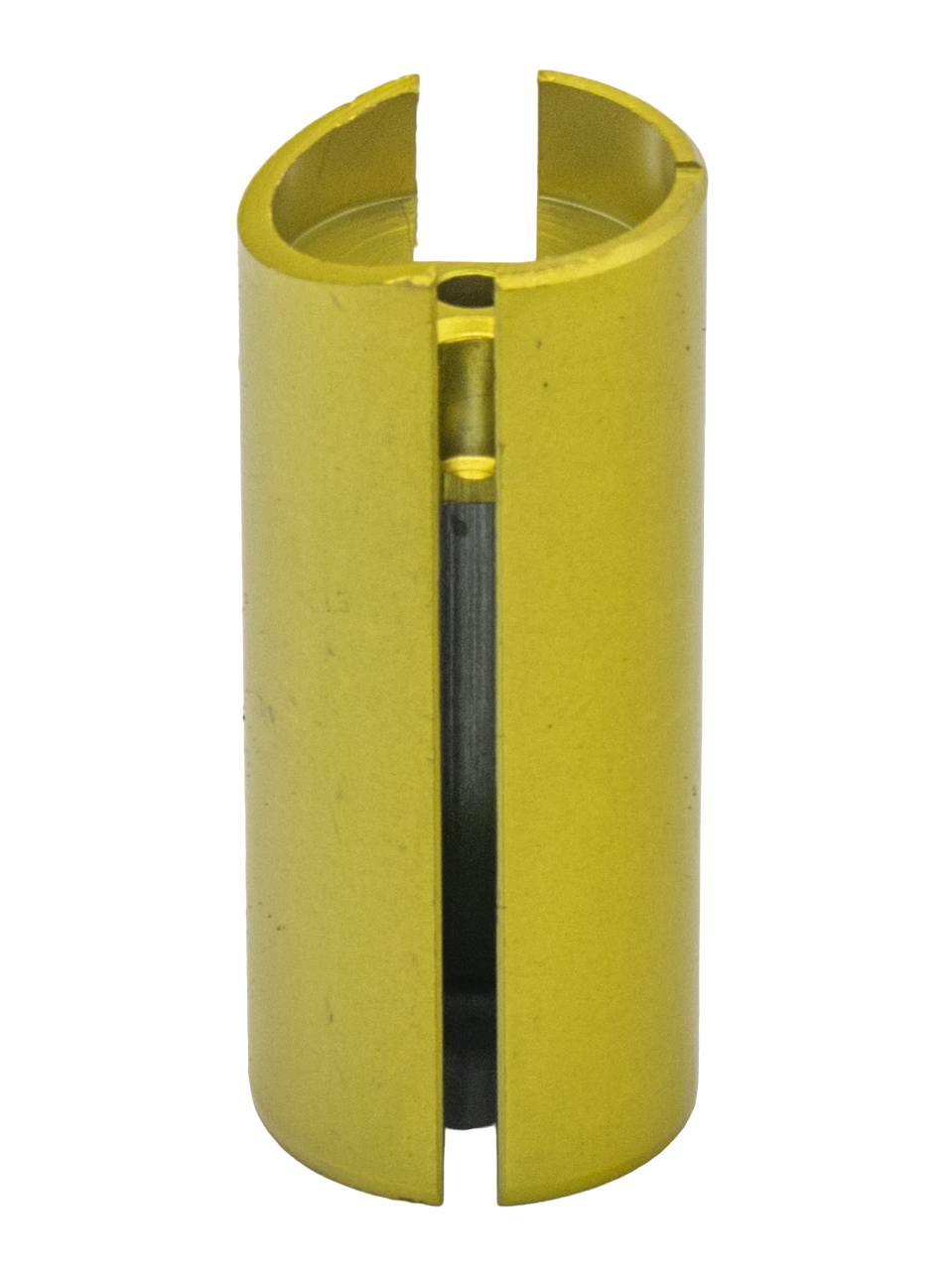 Top View of a Gold LO206 Slide Restrictor.