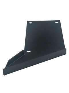 Front of a Black LO206 Oil Drain Pan.