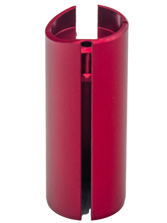 Top View of a Red LO206 Slide Restrictor.
