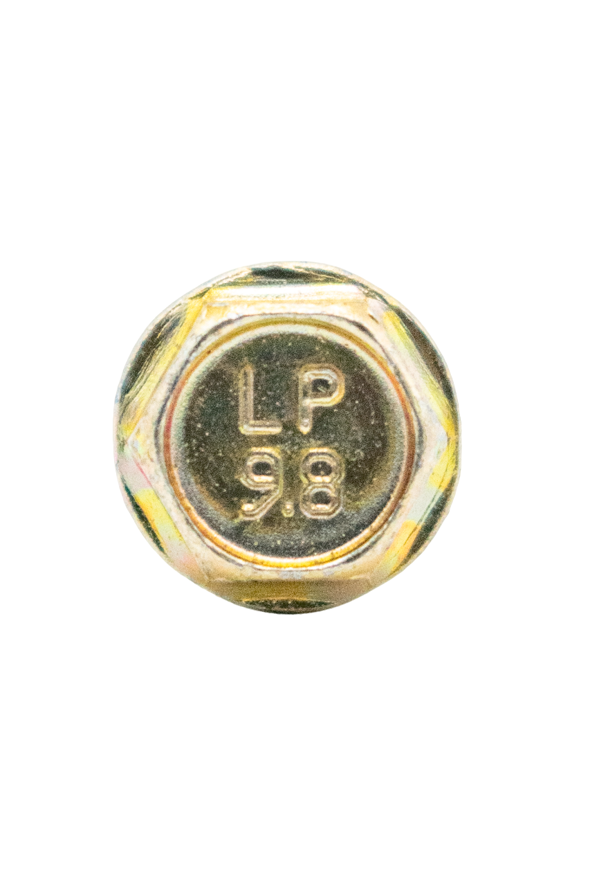 Flange Head of an LO206 Lower Rocker Cover Bolt.