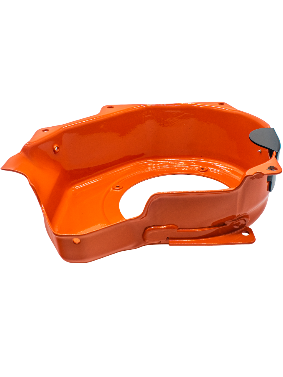 Inside Top View of the Orange LO206 Side Blower Cover.