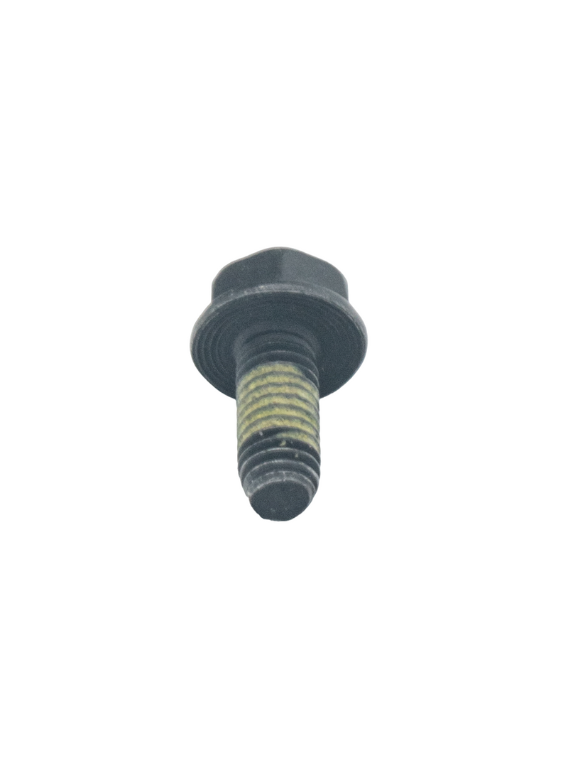 Front View of an LO206 Top Plate Short Flanged Bolt M6x1.0.
