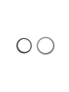 Top Down View of a Hilliard Sprocket Needle Bearing and Race Next to It.