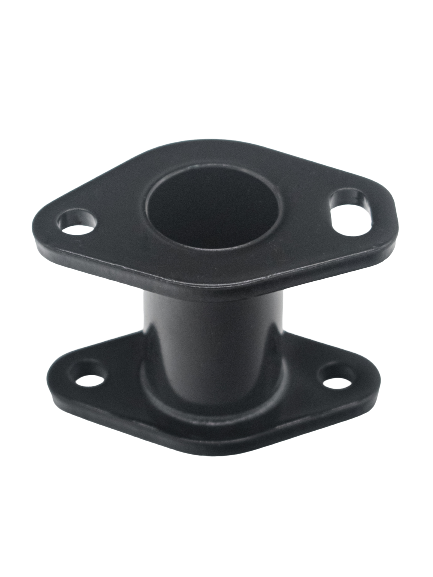 Black LO206 Intake Manifold Standing Up.