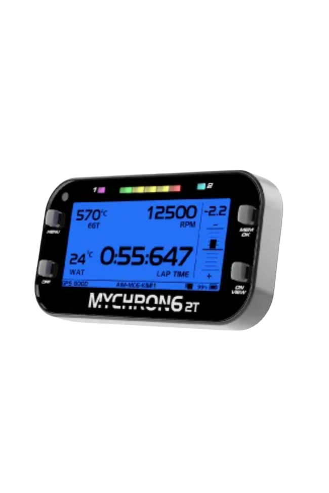 AIM MyChron 6 2T Kart Gauge, Two Temp Sensors