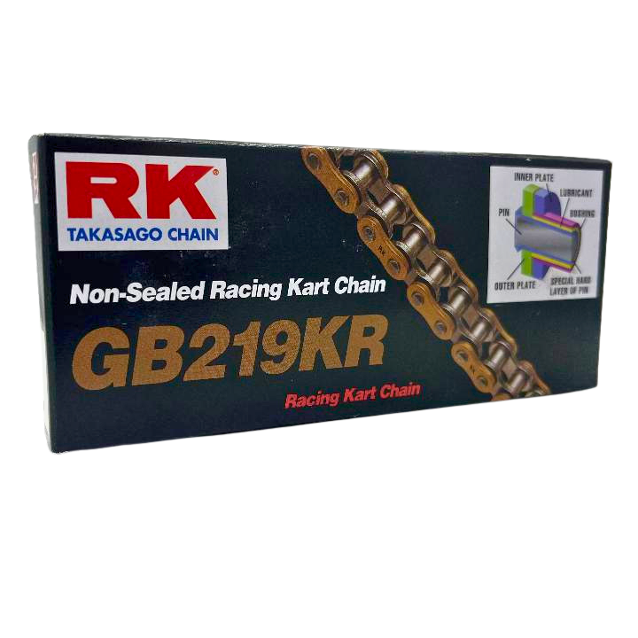 219 Gold Go-Kart Racing Chain