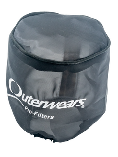 Top Right View of an Outerwears Pre-Filter Cover for an LO206 Air Filter.