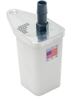 Top Left View of a Timberlake Products Group Flat Top Single Catch Can.