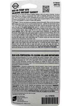 Pro Seal Red RTV High Temperature Exhaust Gasket Maker 3 oz