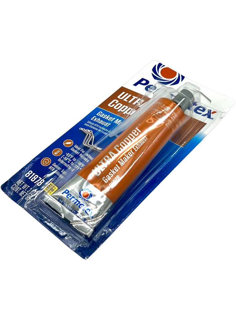 Permatex Ultra Copper High Temperature Exhaust Gasket Maker 3 oz