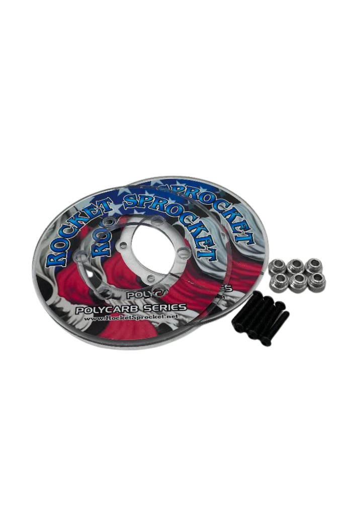 Rocket Sprocket Mini Polycarbonate Chain Guide Kit