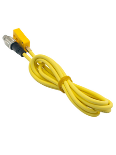 Front Left View of an Aim Patch Cable 3 Pin to K Style.