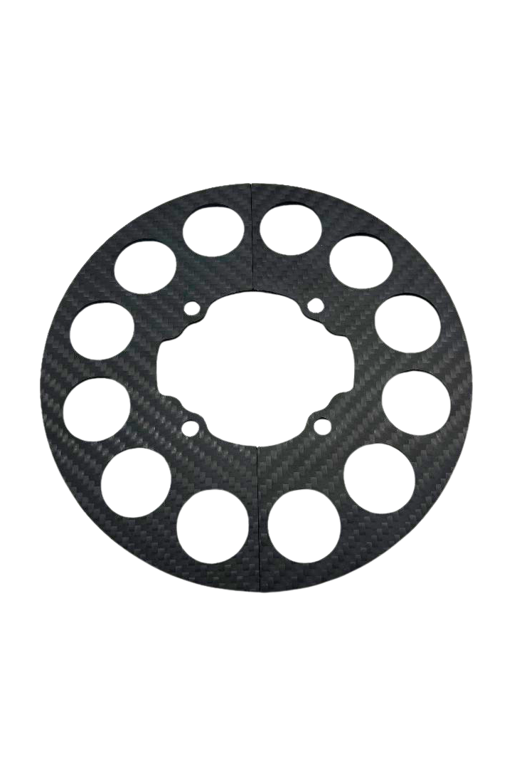 Smoker Performance Split Carbon Fiber Sprocket Guard