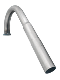 Front Left View of an LO206 Straight Exhaust Header Pipe.
