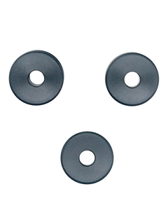 Top of a 5mm, 10mm, and 20mm PKT Seat Spacer.