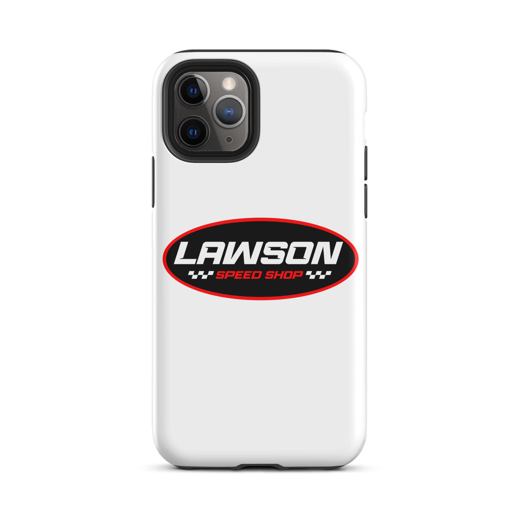 iPhone 11 Pro White Lawson Speed Shop Phone Case.