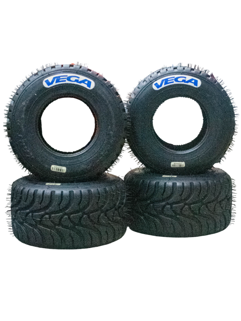 Vega W6 Rain Tire Cadet Set.