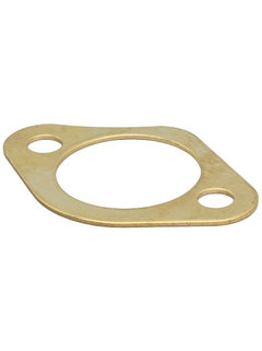 Right Angled Low View of an LO206 Copper Exhaust Gasket.